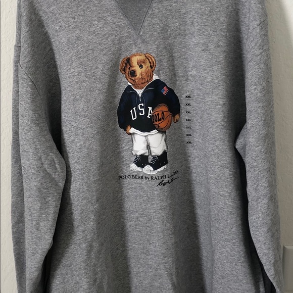 polo bear hoodie basketball